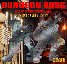 Load image into Gallery viewer, DUNGEON BOSS STICKER PACK #1
