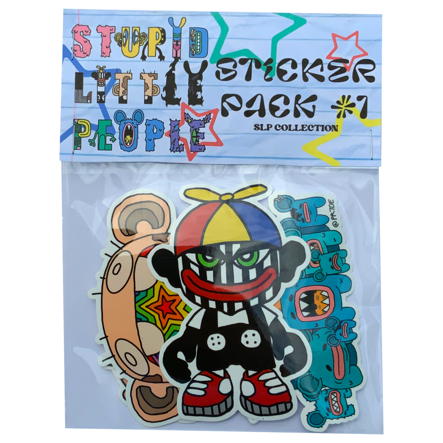 STUPID LITTLE PEOPLE STICKER PACK #1